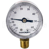 008345 Compatible Groen Pressuregauge, Dual