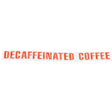 00879.0000 Compatible Bunn Decal - Decaffeinated