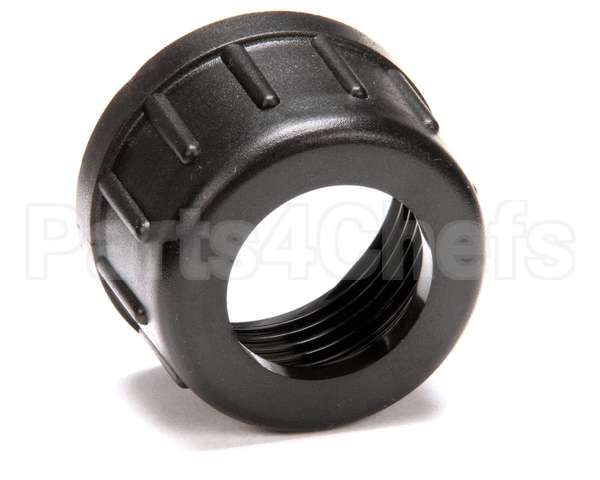 00902338 Follett Cap, Nut, Ice Hose Coupling, Black