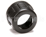 00902338 Follett Cap, Nut, Ice Hose Coupling, Black
