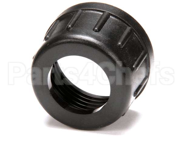 00902338 Follett Cap, Nut, Ice Hose Coupling, Black