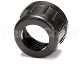00902338 Follett Cap, Nut, Ice Hose Coupling, Black
