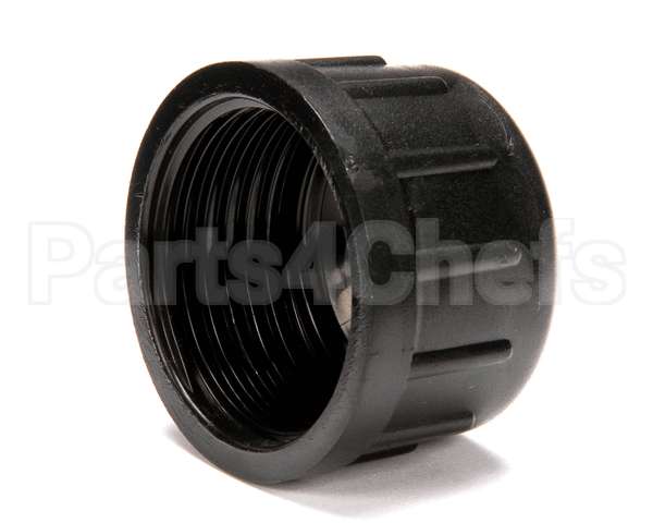 00902338 Follett Cap, Nut, Ice Hose Coupling, Black