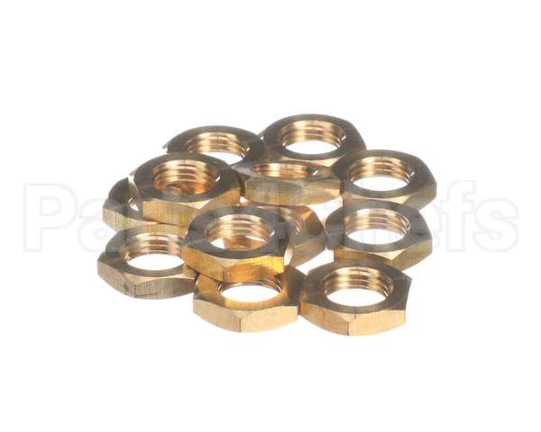 00942.7999 Bunn Nut,Brass Hex Heater .500-20(Pkg/12)&