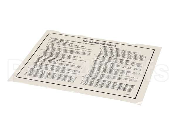 009450041 Jbt Decalmfjcleaningenglish