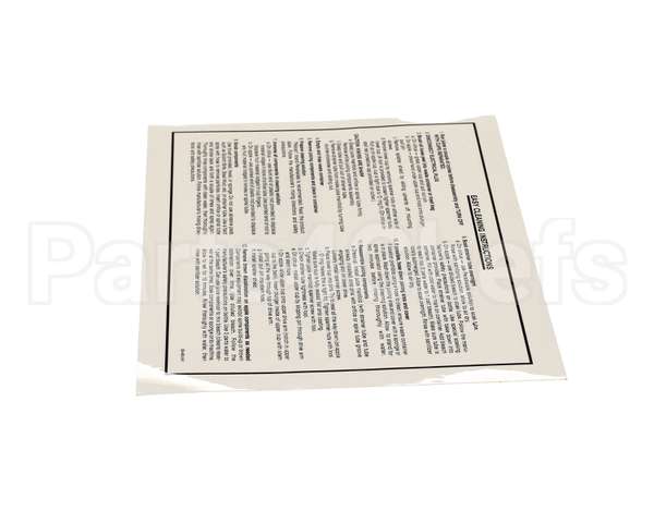 009450041 Jbt Decalmfjcleaningenglish
