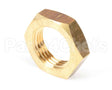 00958.0000 Bunn Nut, Hex-Brass .500-14 Npsm