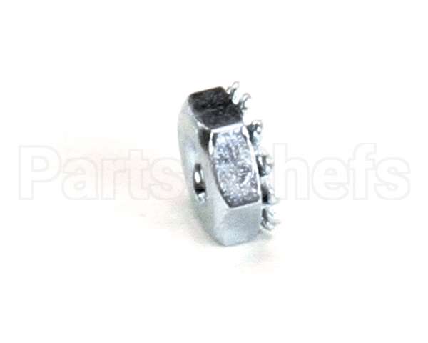 00973.0000 Bunn Nut, Keps 6-32 Zinc Plate