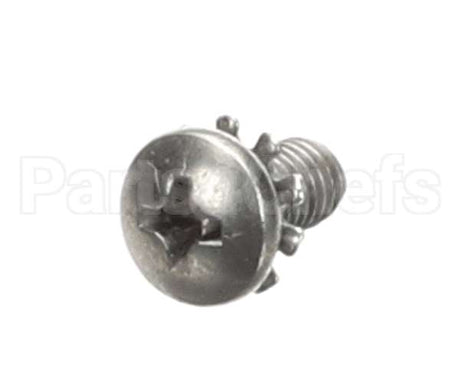 00982421 Follett Screw, Pan Hd, #10-32 X 3/8 Lg Sems W/Wa