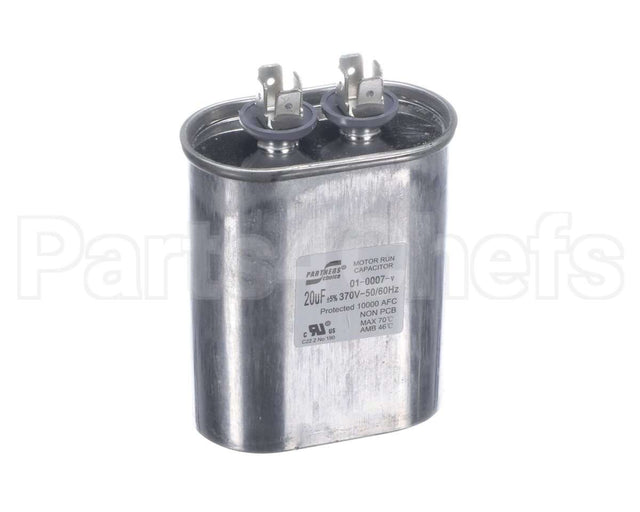 01-0007 Nortek Run Cap,Oval,370V,20Uf