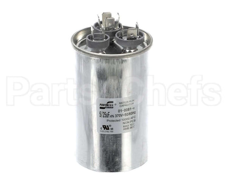 01-0081 Nortek Run Cap,Dual Round,370V,5+25Uf