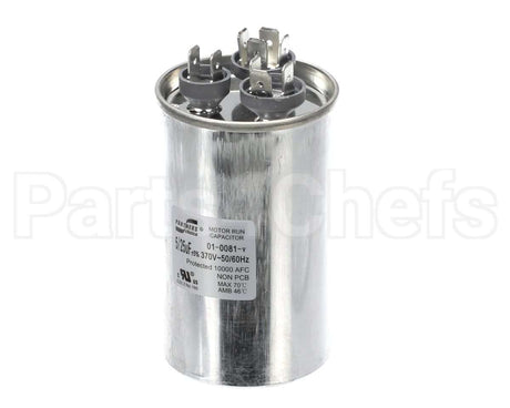 01-0081 Nortek Run Cap,Dual Round,370V,5+25Uf