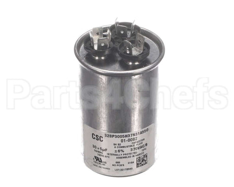 01-0082 Nortek Run Cap,Dual Round,370V,5+30Uf