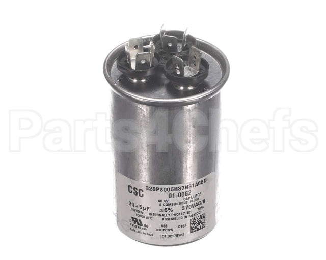 01-0082 Nortek Run Cap,Dual Round,370V,5+30Uf