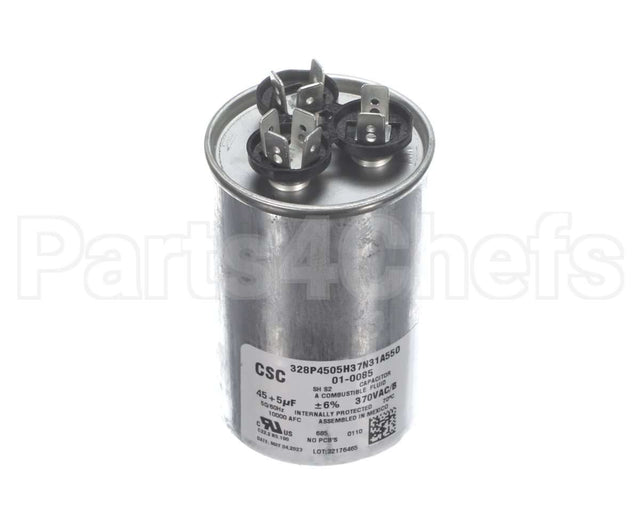 01-0085 Nortek Run Cap,Dual Round,370V,5+45Uf