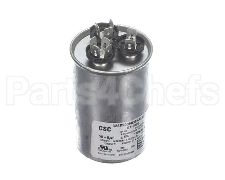 01-0086 Nortek Run Cap,Dual Round,370V,5+50Uf