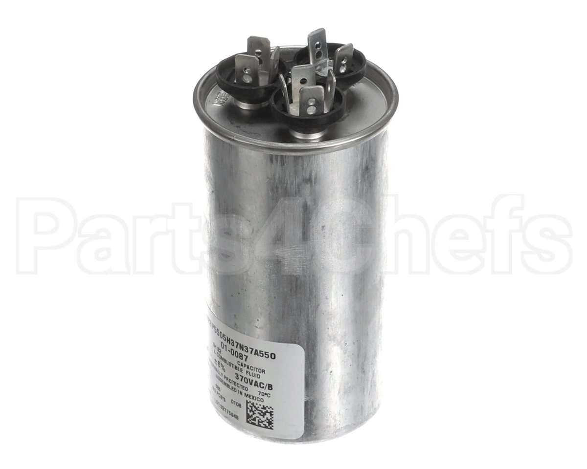 01-0087 Nortek Run Cap,Dual Round,370V,5+55Uf