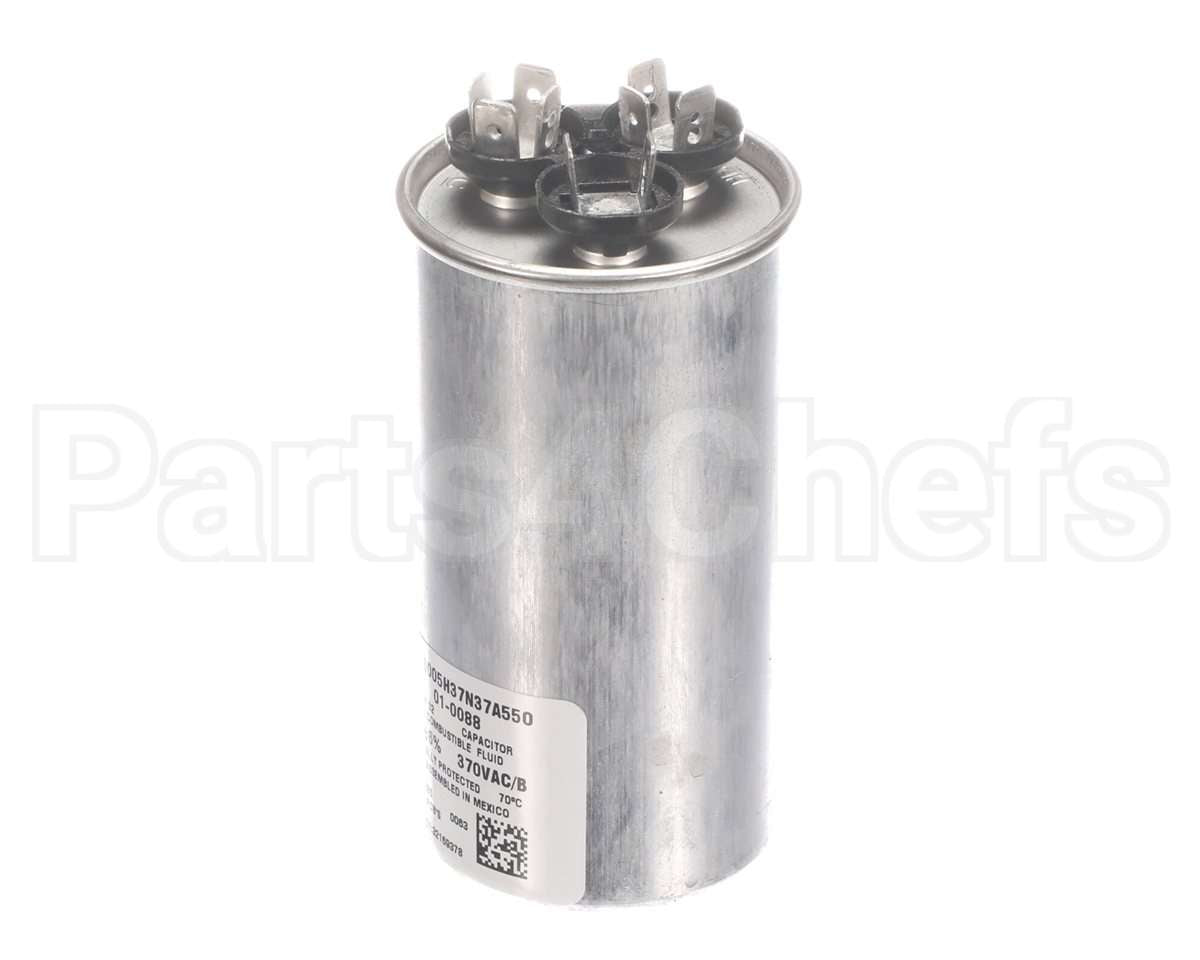 01-0088 Nortek Run Cap,Dual Round,370V,5+60Uf
