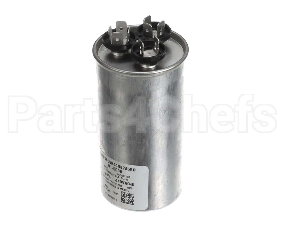 01-0098 Nortek Run Cap,Dual Round,440V,5+45Uf