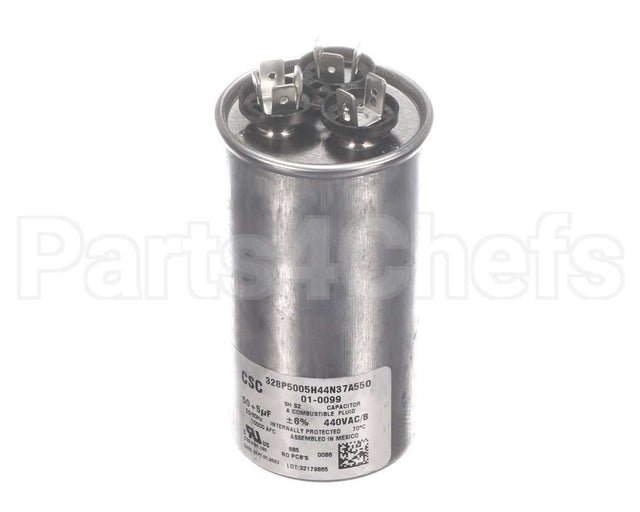 01-0099 Nortek Run Cap,Dual Round,440V,5+50Uf