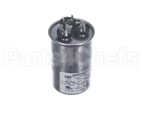 01-0271 Nortek Run Cap, Dual Round,370V,7.5+45Uf