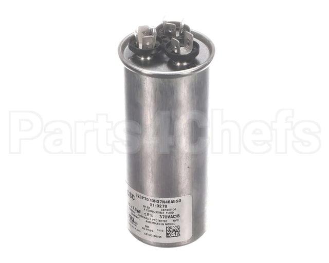01-0278 Nortek Run Cap,Dual Round,370V,7.5+70Uf
