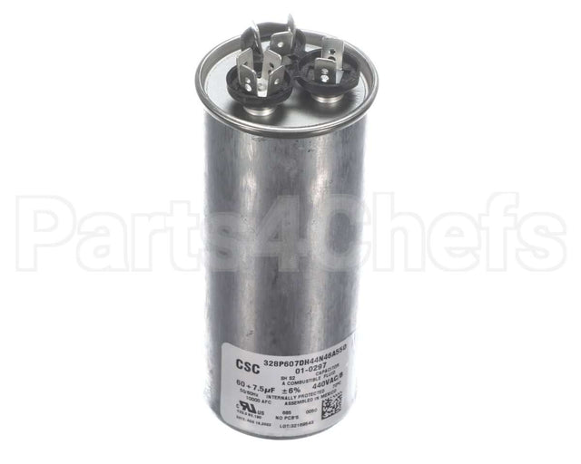 01-0297 Nortek Run Cap,Dual Round,440V,7.5+60Uf