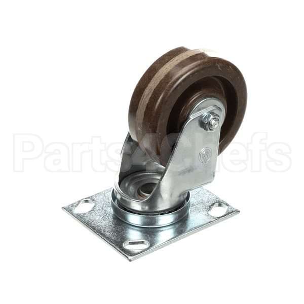 01-100V14-00045 Compatible Baxter Caster, Plate-Swivel(4 Dia X 1