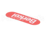 01-403175-00638 Berkel Logo, Sharpener 1.85 X .590