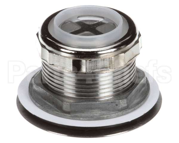 01000766 Glastender Drain Fitting, 1-1/2, Stainles