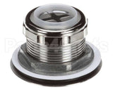 01000766 Glastender Drain Fitting, 1-1/2, Stainles