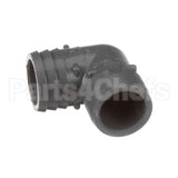 01000906 Glastender Elbow, 90 Degree Grey Plastic