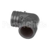 01000906 Glastender Elbow, 90 Degree Grey Plastic