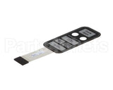 01001464 Glastender Switch Panel, Membrane For Gw2