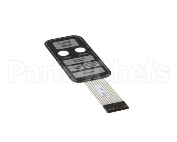 01001464 Glastender Switch Panel, Membrane For Gw2