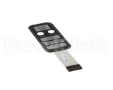 01001464 Glastender Switch Panel, Membrane For Gw2