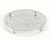 010385-45 T&S Brass 3 Flat Strainer, Stainless Steel