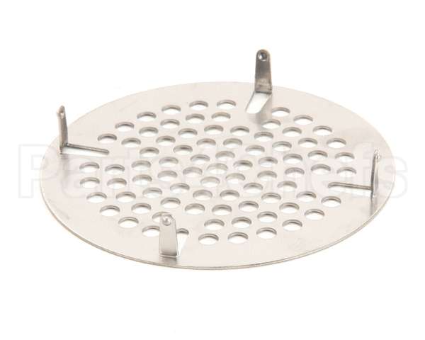 010386-45 T&S Brass 3-1/2 Flat Strainer, Stainless Steel