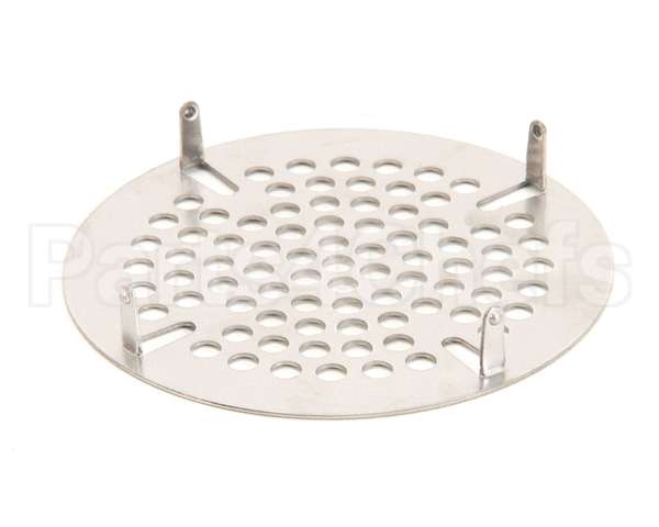 010386-45 T&S Brass 3-1/2 Flat Strainer, Stainless Steel