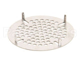 010386-45 T&S Brass 3-1/2 Flat Strainer, Stainless Steel