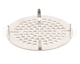 010386-45 T&S Brass 3-1/2 Flat Strainer, Stainless Steel