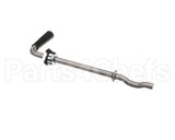 010393-45XS T&S Brass Short Twist Waste Valve Handle Assembly
