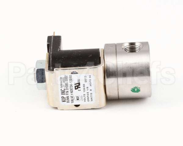 01085.0002 Bunn Valve, Solenoid 120V (Kip)