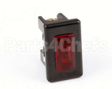 01088.0000 Bunn Lamp, Red Lens-Blk Bezel 120V