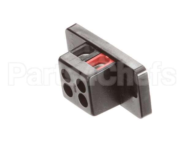 01106.0001 Bunn Terminal Block,2 Pole-Red/Blk
