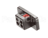 01106.0001 Bunn Terminal Block,2 Pole-Red/Blk