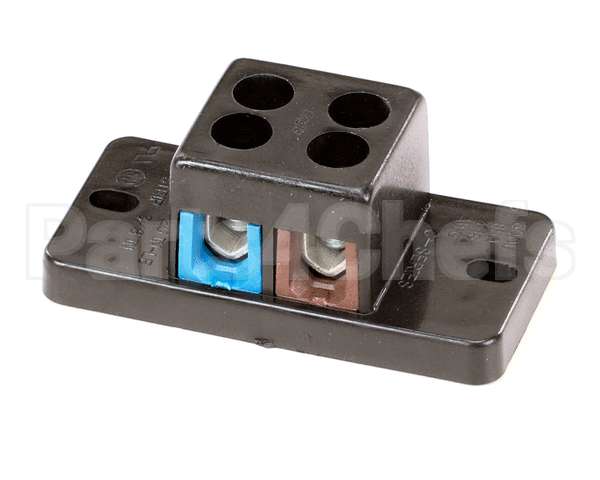 01106.0003 Bunn Terminal Block,2 Pole Blu/Brn