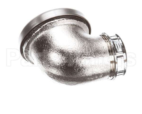 011356-45 T&S Brass Overflow Head Assembly, Chrome-Plated Br