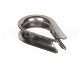0113X058 Jbt Vibratory Wire Rope Thimble 516" Dia Ss