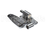 01161.0000 Imperial Brown Hinge 1248 Flush Brushed